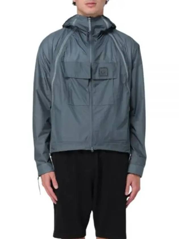 Metropolis Series Pertex Bloom Hooded Jacket Turbulence - CP COMPANY - BALAAN 2