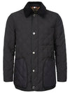 Quilted Thermoregulated Barn Jacket Black - BURBERRY - BALAAN 7