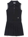 Collar point sleeveless dressBK - BLUDOT - BALAAN 2