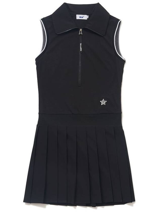 Collar point sleeveless dressBK - BLUDOT - BALAAN 2