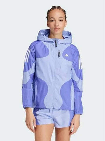 Own the Run Base Wind Ready Jacket Women s Running IW0034 696933 - ADIDAS - BALAAN 1