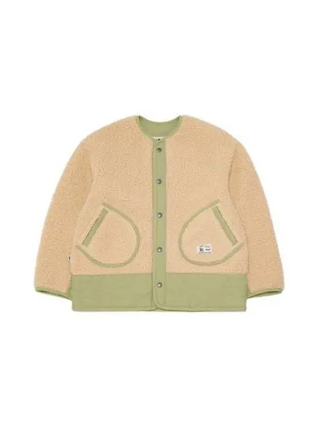 KODAK Apparel Brownie Fleece Jacket Women BEIGE - KODO - BALAAN 1