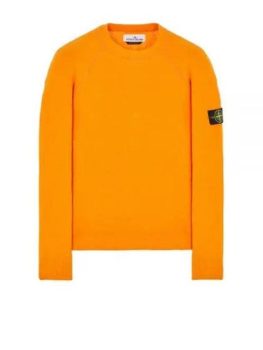 534D2 Soft Gauzed Effect Cotton Crewneck Knit 7815534D2 V0032 Badge - STONE ISLAND - BALAAN 1