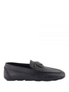 V Logo Driving Shoes Black - VALENTINO - BALAAN 2