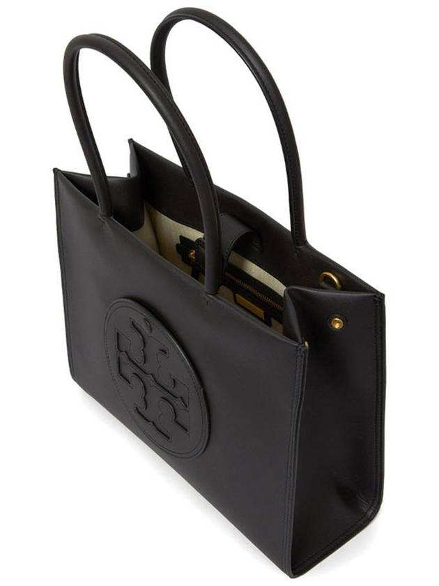 Ella Eco Small Tote Bag Black - TORY BURCH - BALAAN 4