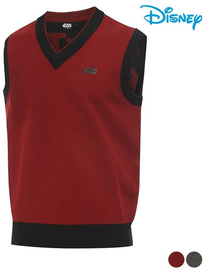 Men s V neck vest DN3MKV004 - DISNEY GOLF - BALAAN 2