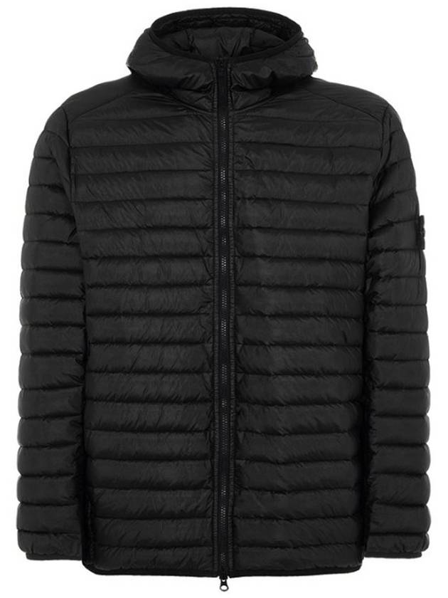 Loom Woven Chambers R-Nylon Down-TC Packable Jacket Black - STONE ISLAND - BALAAN 2