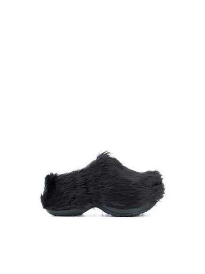 Fake Fur Mule Black - BALENCIAGA - BALAAN 2