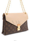 Monogram Palace Chain Shoulder Bag Flap Cross M50069 Dune Color - LOUIS VUITTON - BALAAN 4