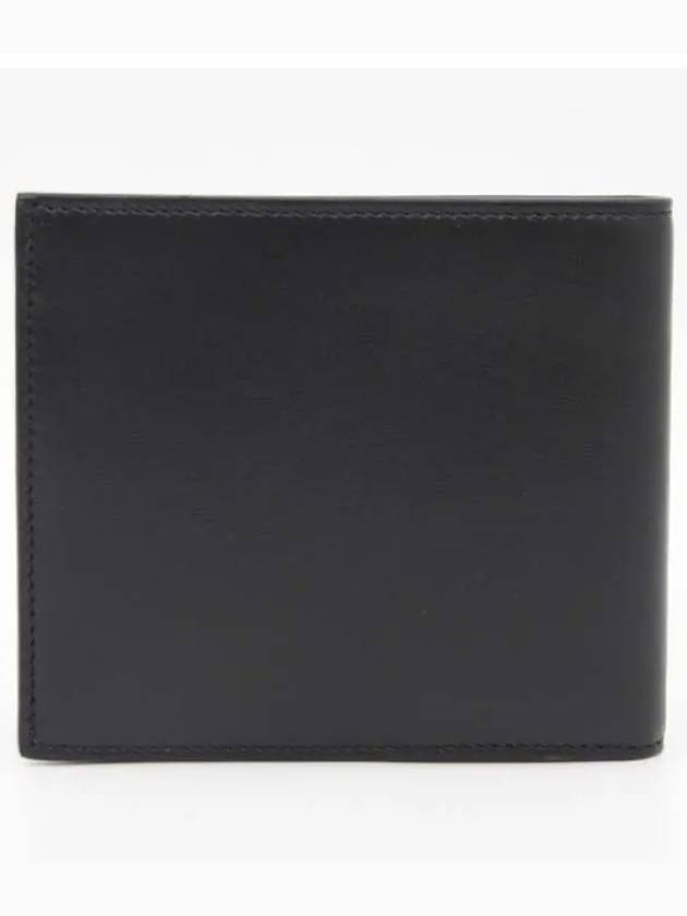 East/West Wallet In Smooth Leather Black - SAINT LAURENT - BALAAN 4