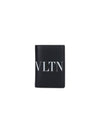 Men’s Wallet 3Y2P0713LVN0NI Black - VALENTINO - BALAAN 1