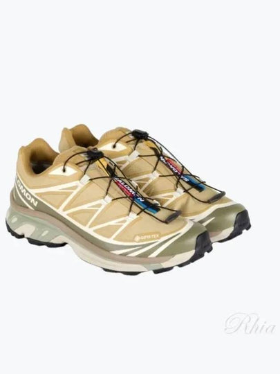 XT 6 GTX Low Top Sneakers Antelope Icicle Portabella - SALOMON - BALAAN 2