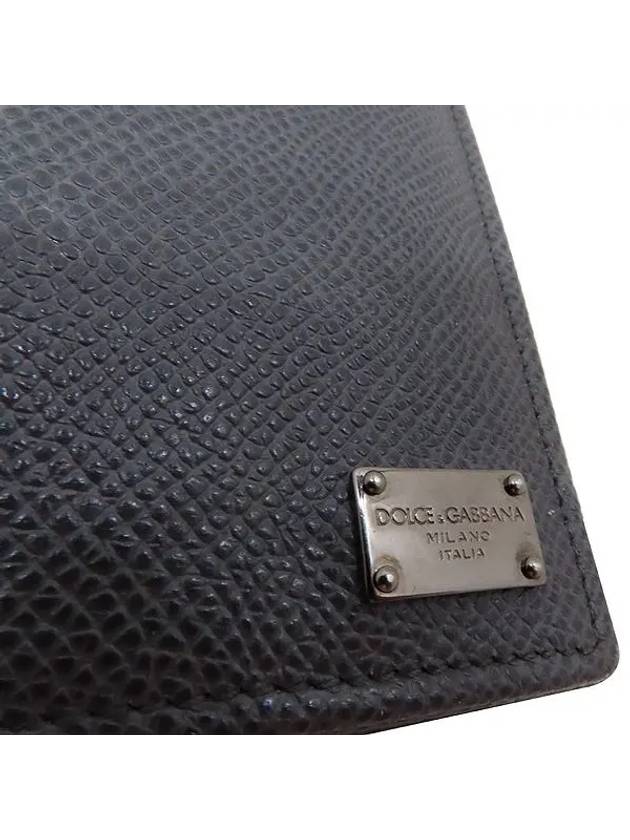 gray long wallet - DOLCE&GABBANA - BALAAN 3