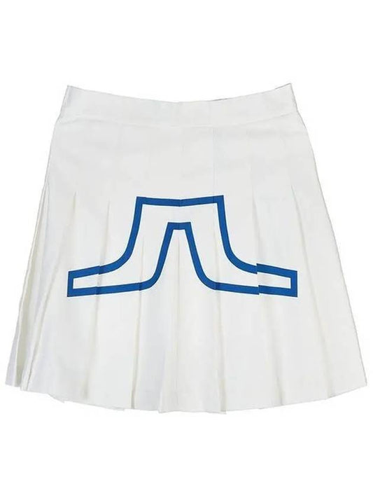 Women's Golf Naomi Bridge Skirt White - J.LINDEBERG - BALAAN 2