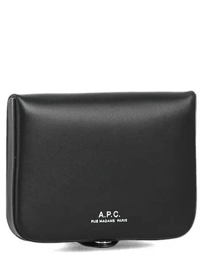 Josh Leather Coin Wallet Black - A.P.C. - BALAAN 2