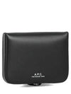 Josh Leather Coin Wallet Black - A.P.C. - BALAAN 2