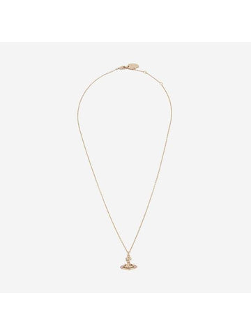 Pina Small Bas Relief Necklace Pink Gold - VIVIENNE WESTWOOD - BALAAN 1