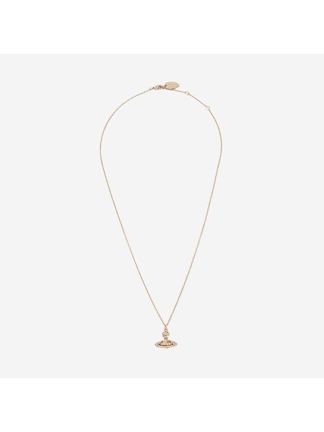 Pina Small Bas Relief Necklace Pink Gold - VIVIENNE WESTWOOD - BALAAN 1