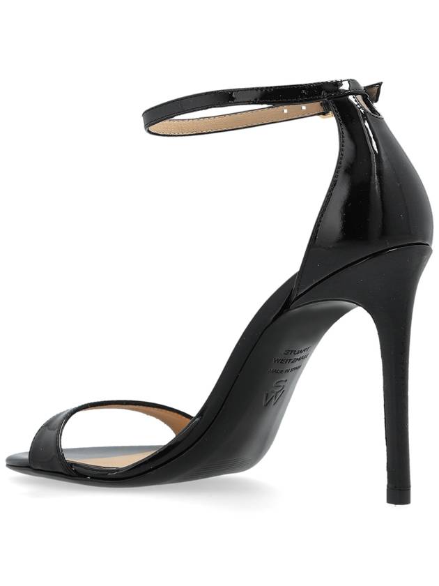 Stuart Weitzman Heeled Sandals Nudist II, Women's, Black - STUART WEITZMAN - BALAAN 5