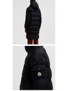 HANOVERIAN logo patch long down padded black men s jacket 1C00018 53333 999 TJ - MONCLER - BALAAN 5