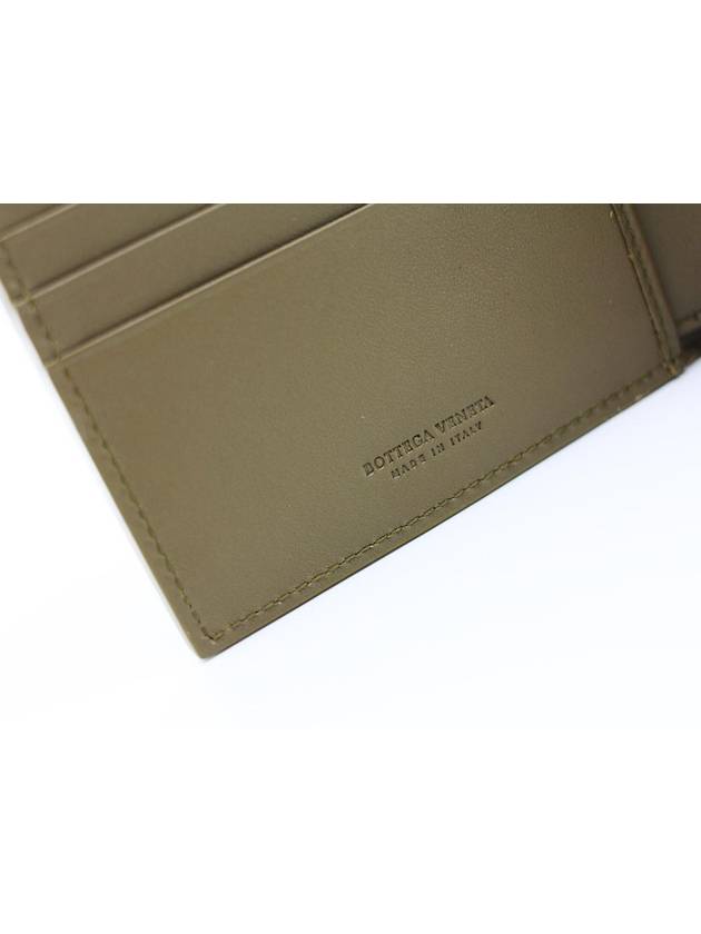 Intrecciato Half Wallet Green - BOTTEGA VENETA - BALAAN 6