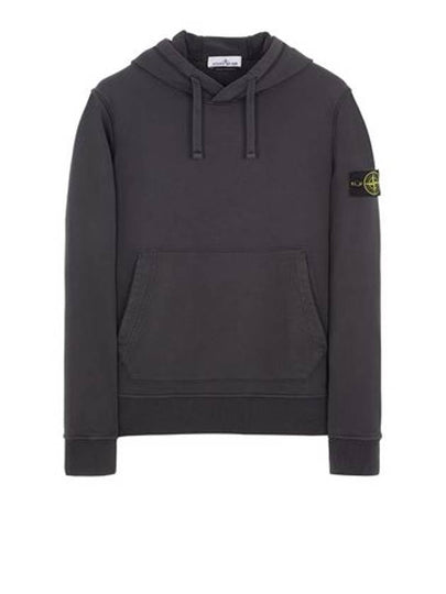 Wappen Patch Classic Fleece Hoodie Grey - STONE ISLAND - BALAAN 2