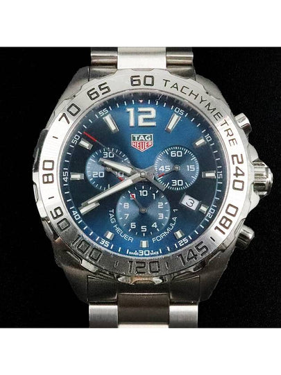 Men s Tag Heuer CAZ101K BA0842 43MM Steel Quartz Chronograph Formula 1 Watch gt Gangbuk used luxury goods - TAG HEUER - BALAAN 2