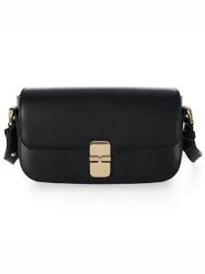 APC Grace Chain Leather Clutch Bag Black - A.P.C. - BALAAN 2