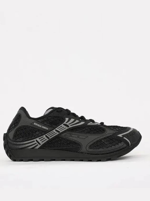 Orbit Mesh Low Top Sneakers Black - BOTTEGA VENETA - BALAAN 2