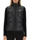 Padded vest fleece down granoble logo patch 8G00017 809HJ 999 - MONCLER - BALAAN 2