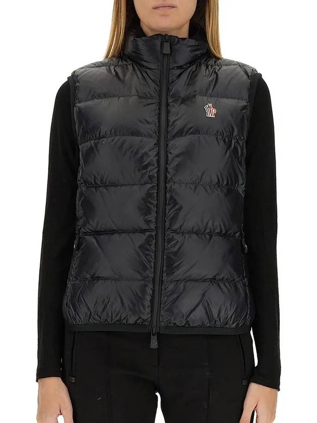 Padded vest fleece down granoble logo patch 8G00017 809HJ 999 - MONCLER - BALAAN 2