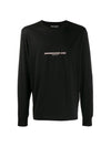 Snowboarder Zeus Loose Regular Long Sleeve T-Shirt Black - NEIL BARRETT - BALAAN 1