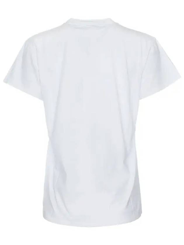 Numeric Logo Short Sleeve T-Shirt White - MAISON MARGIELA - BALAAN 3