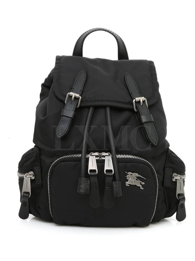 Backpack technical small black nylon mini bag 8006716 - BURBERRY - BALAAN 1