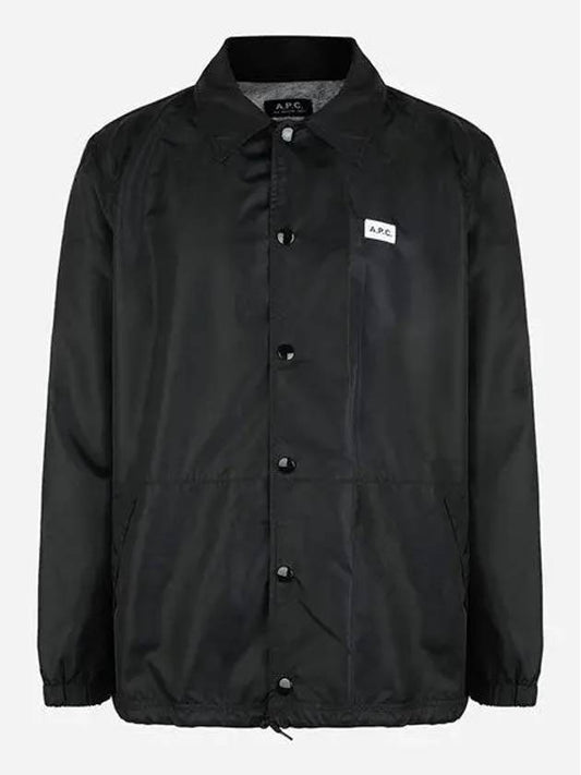 Aleski Coach Jacket Black - A.P.C. - BALAAN 2