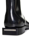 Logo Plaque Zip-Up Ankle Boots Black - ALEXANDER MCQUEEN - BALAAN 5