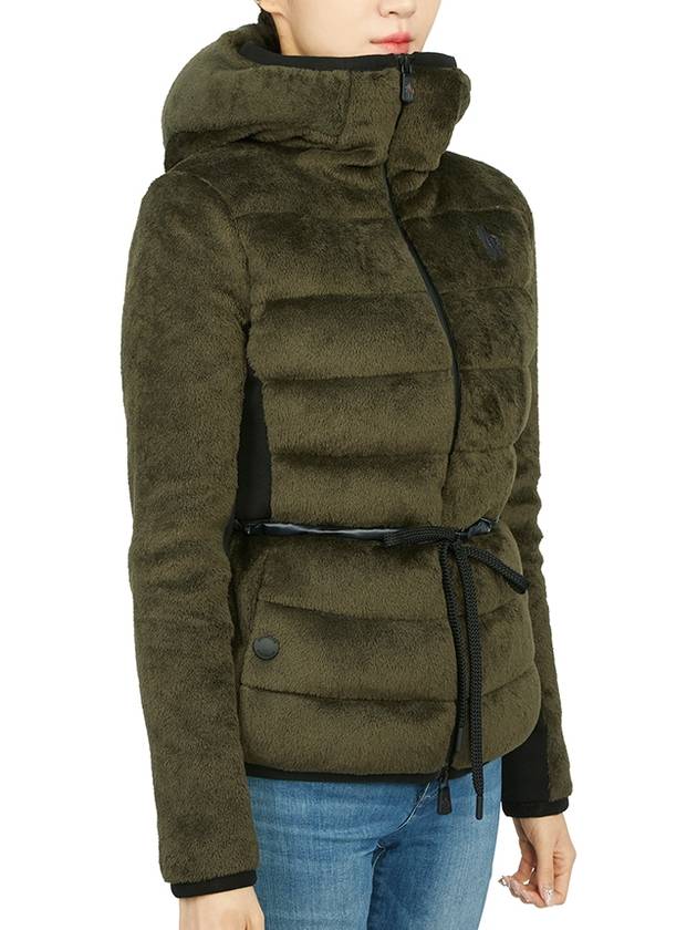 Women's Grenoble Hooded Padding Green - MONCLER - BALAAN 5