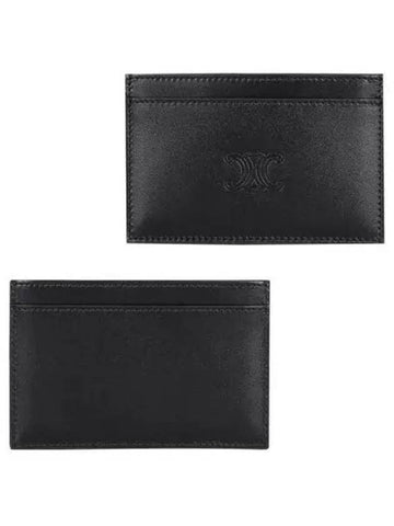 Triope embossed satin card wallet 270464 - CELINE - BALAAN 1