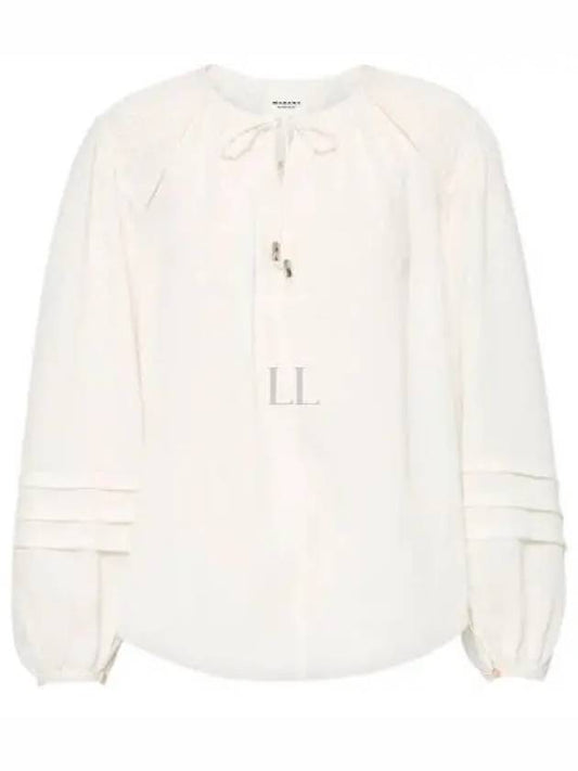 Lamaya Blouse White - ISABEL MARANT - BALAAN 2