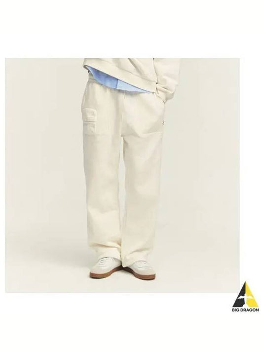 KNGL Pocket Sweatpants 4541 Ivory - KANGOL - BALAAN 1