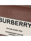 Mini Two-Tone Canvas and Leather Freya Tote Bag Natural Tan - BURBERRY - BALAAN 7