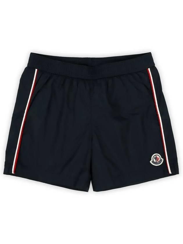 Kids Logo Patch Swim Pants Navy 2C00009 53326 742 - MONCLER - BALAAN 3