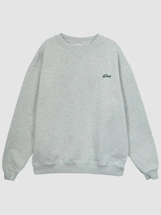 Drold Monsieur Man to Man SW123 CO053 LGR light gray - DROLE DE MONSIEUR - BALAAN 1