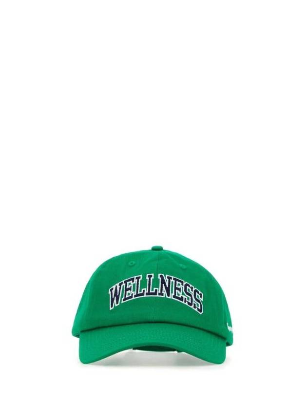 Wellness Embroidered Ball Cap Verde Navy - SPORTY & RICH - BALAAN 1