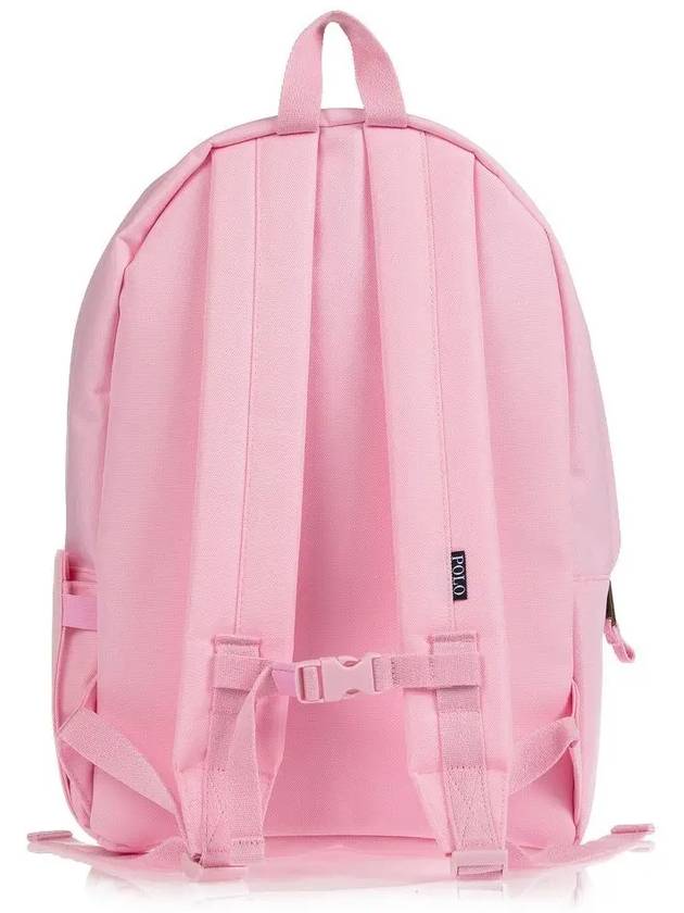 Kids Pony Logo Backpack Light Pink 9AR047 ADG - POLO RALPH LAUREN - BALAAN 4