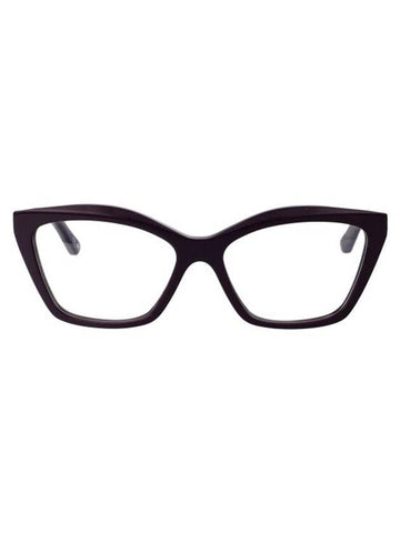 glasses BB0342O 007 violet - BALENCIAGA - BALAAN 1