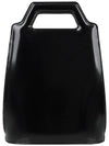 Wanda North South Mini Tote Bag Black - SALVATORE FERRAGAMO - BALAAN 6