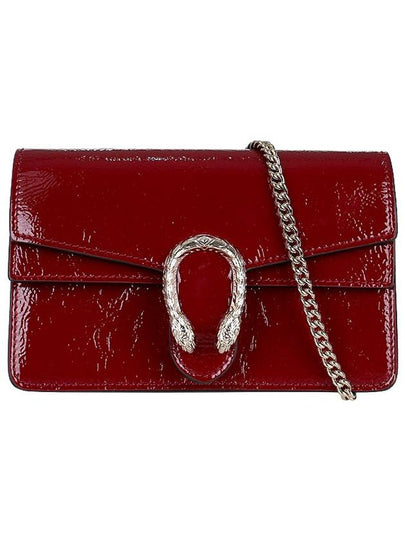 Dionysus Super Mini Cross Bag Red - GUCCI - BALAAN 2