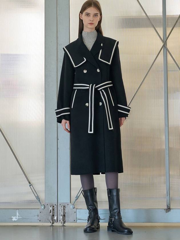 Sailor Handmade Coat Black - MITTE - BALAAN 2