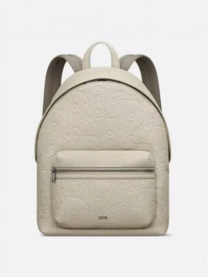 Rider 2.0 Grained Calfskin Backpack Beige - DIOR - BALAAN 2